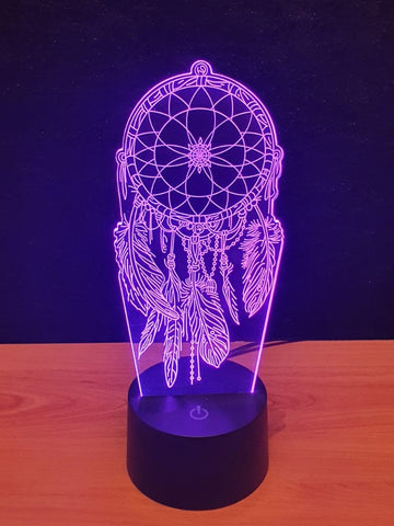 Lampe Led 3D Arbre De Vie Personnalisée - AS STYL PRINT