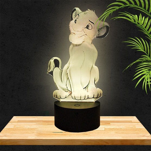 Lampe LED 3D Hibou – Le Génie de la Lampe 3D