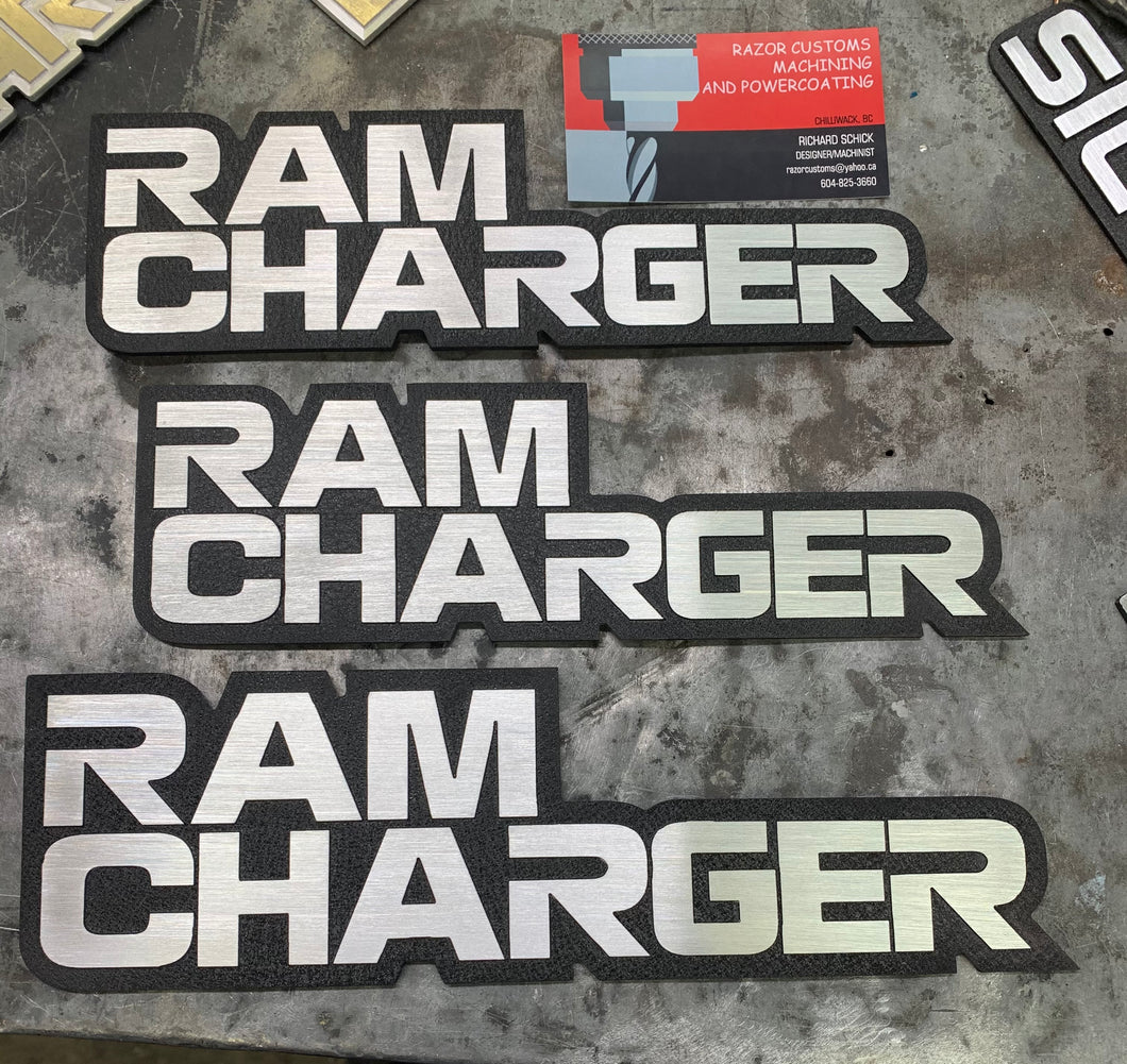 Ram charger emblem set – RazorCustoms