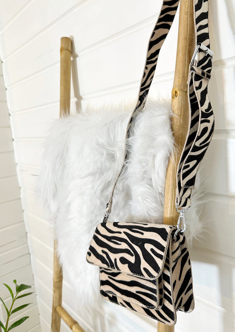 Vlucht Rimpels schelp Zebra Tas | Beige – Fashion by Mzlanie