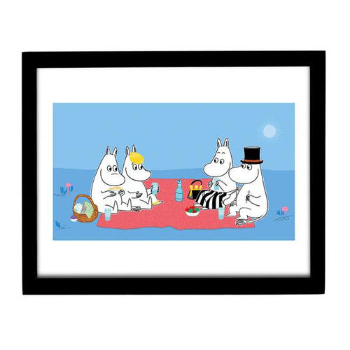 Moomin Canvas Print Moomin Reading The Moomin Shop London