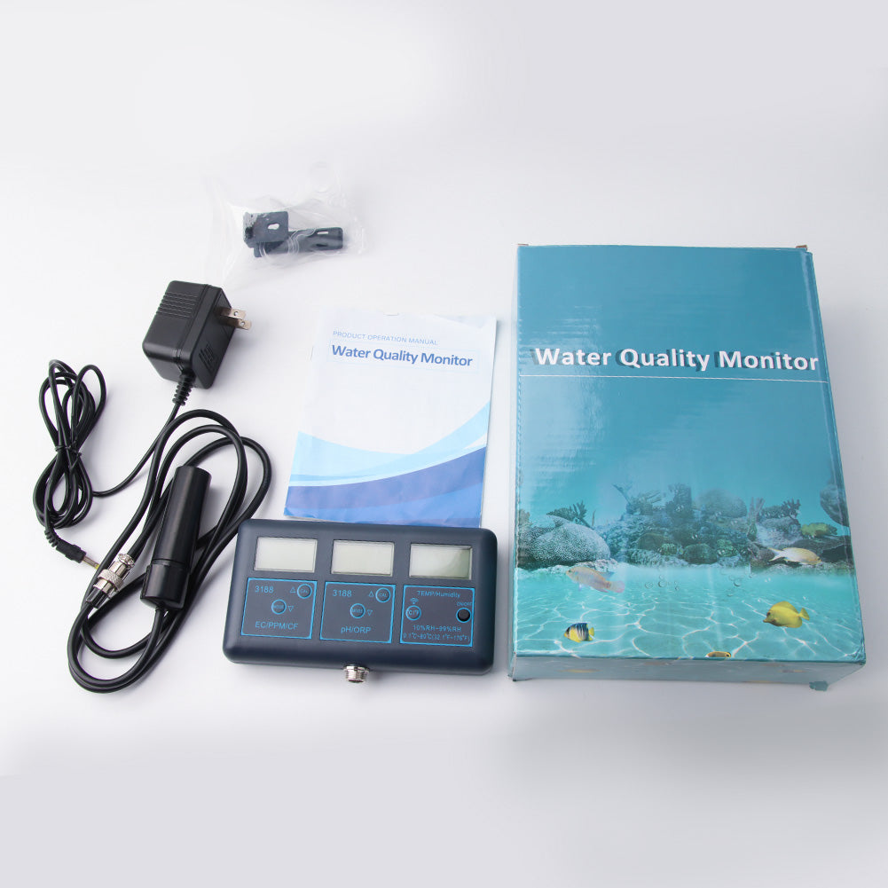 ADBEN 6 in 1 Water Quality Tester Tuya WiFi Multi-Parameter Water