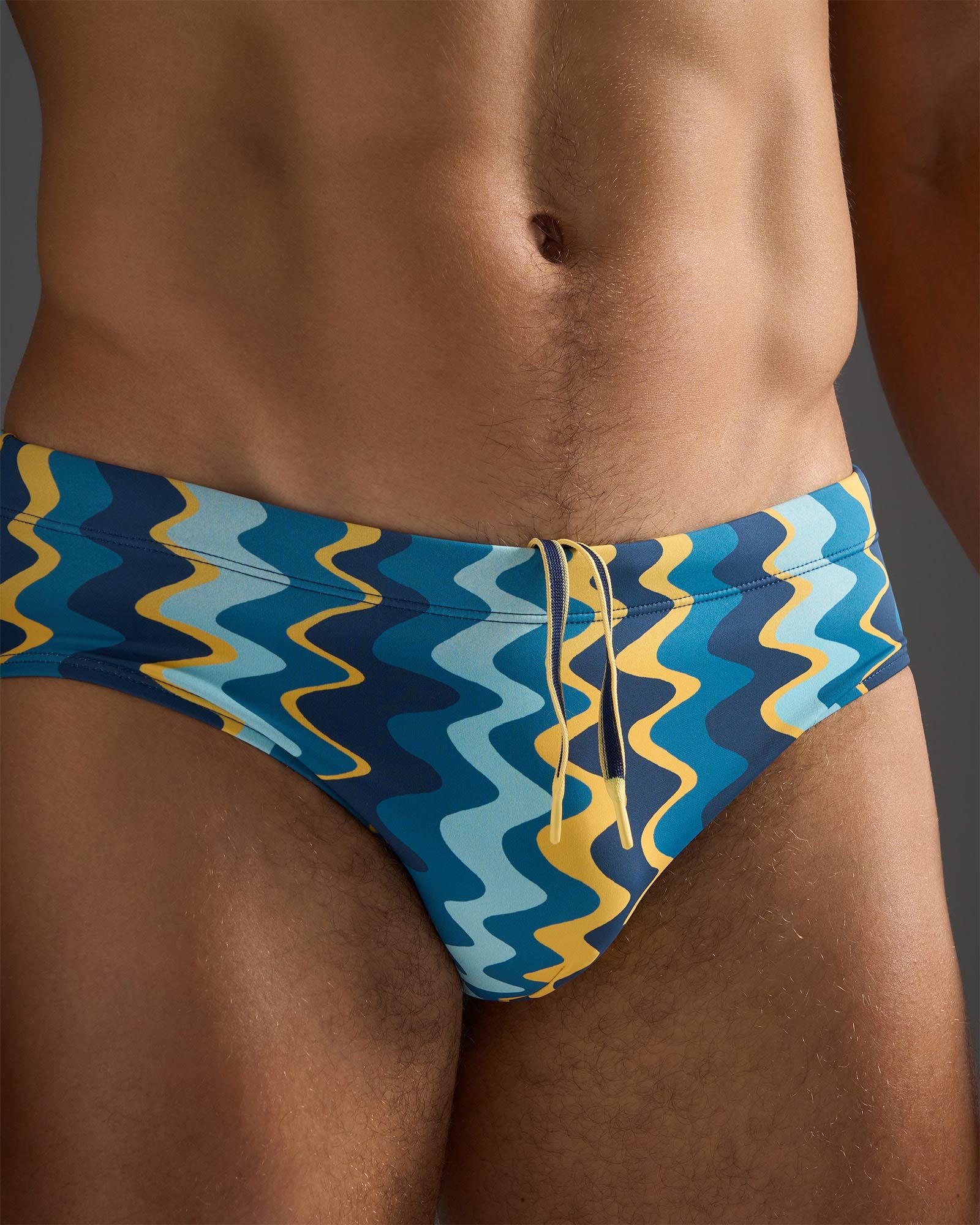 Resort Wide Cut Swim Brief - Blue Mirage