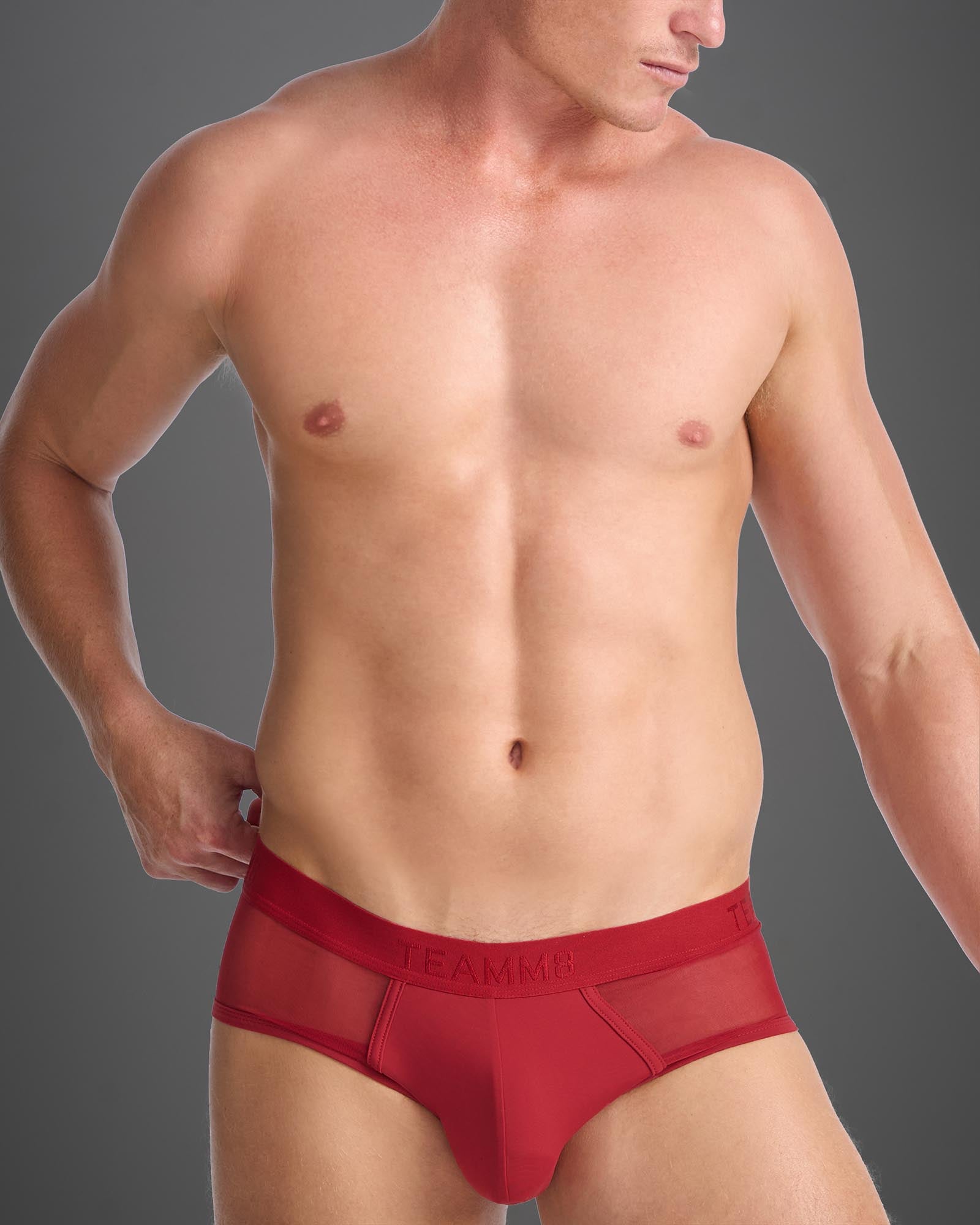 Score Sheer Brief - Jester Red