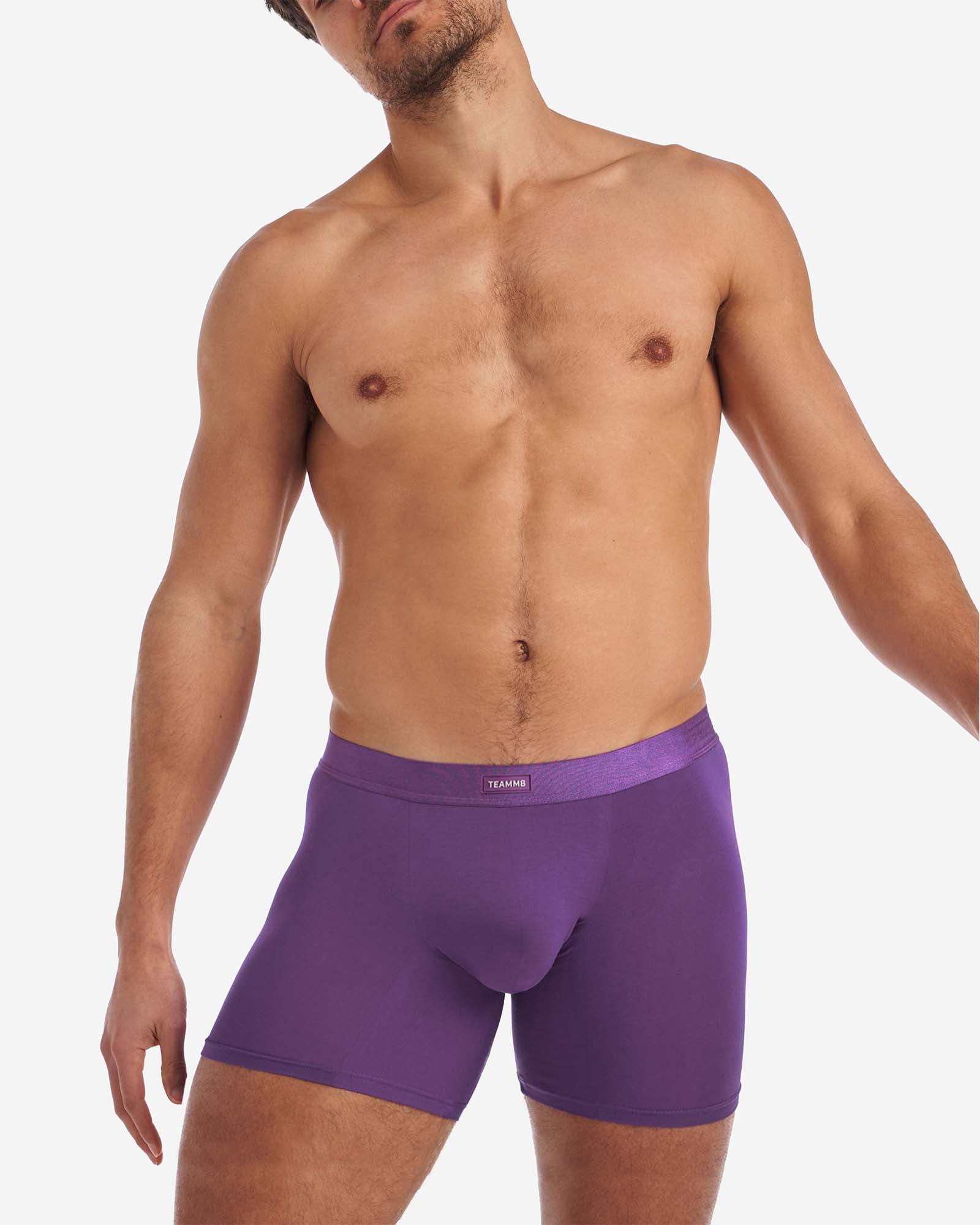 You Bamboo Boxer Brief - Bright Violet