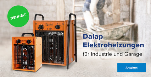 Neue elektrische Heizlüfter Dalap A HF