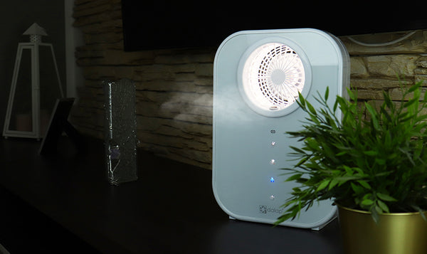 Tragbarer persönlicher Luftkühler Dalap LUNA, mit Licht