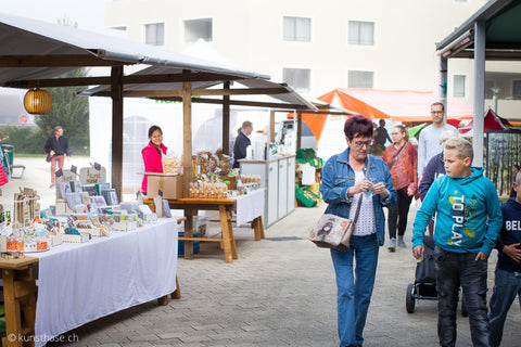 Besucher Markt