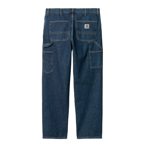 CARHARTT WIP - DOUBLE KNEE PANT BLACK STONE WASHED – Rufus Macba