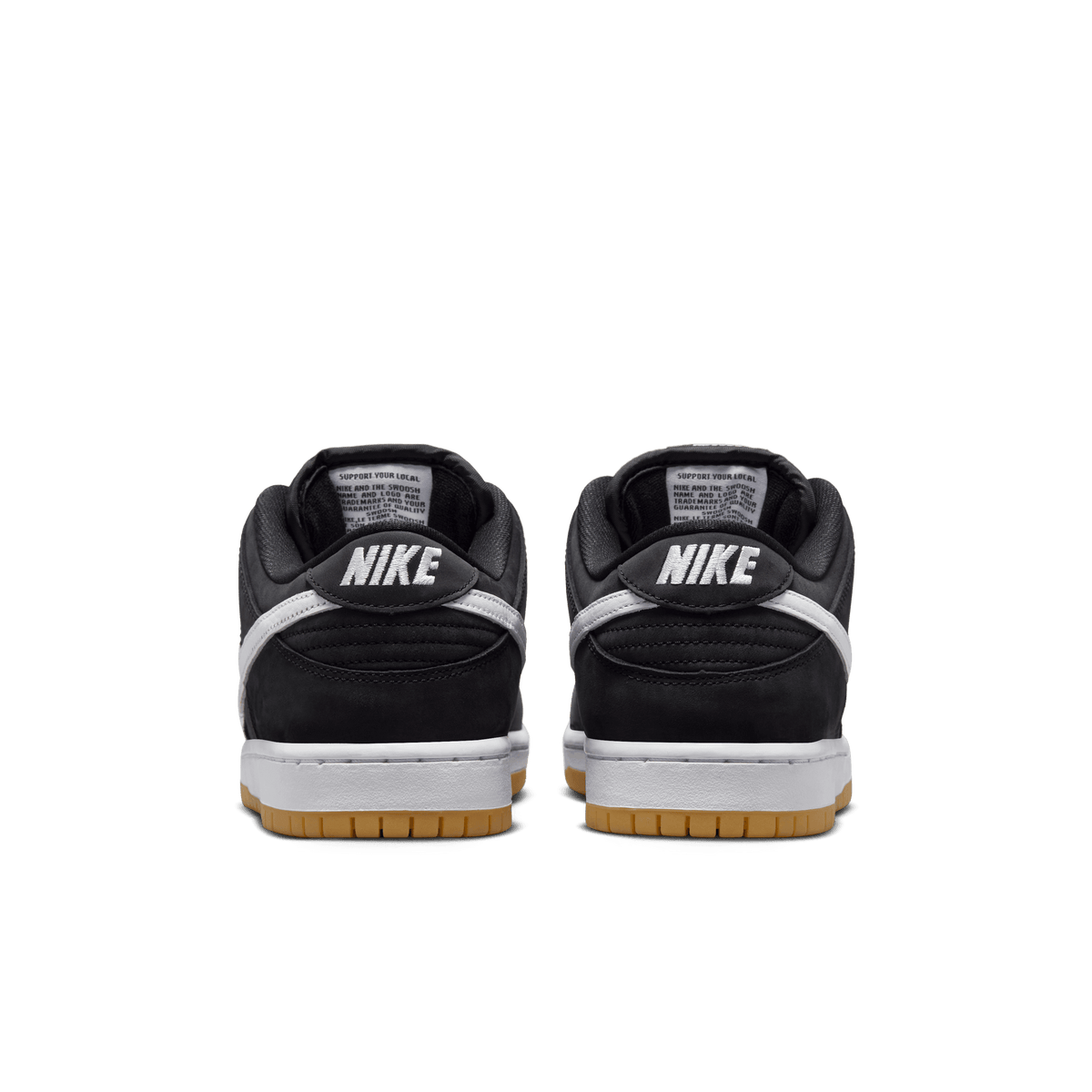 NIKE SB - DUNK LOW PRO BLACK / WHITE – Rufus Macba