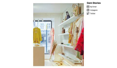 Gem Stories, New York City, news fashion press article, The Wilde Shop, best vintage stores in Copenhagen