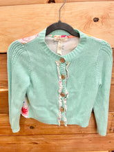 Load image into Gallery viewer, Matilda Jane Green Flower Sweater Size 4
