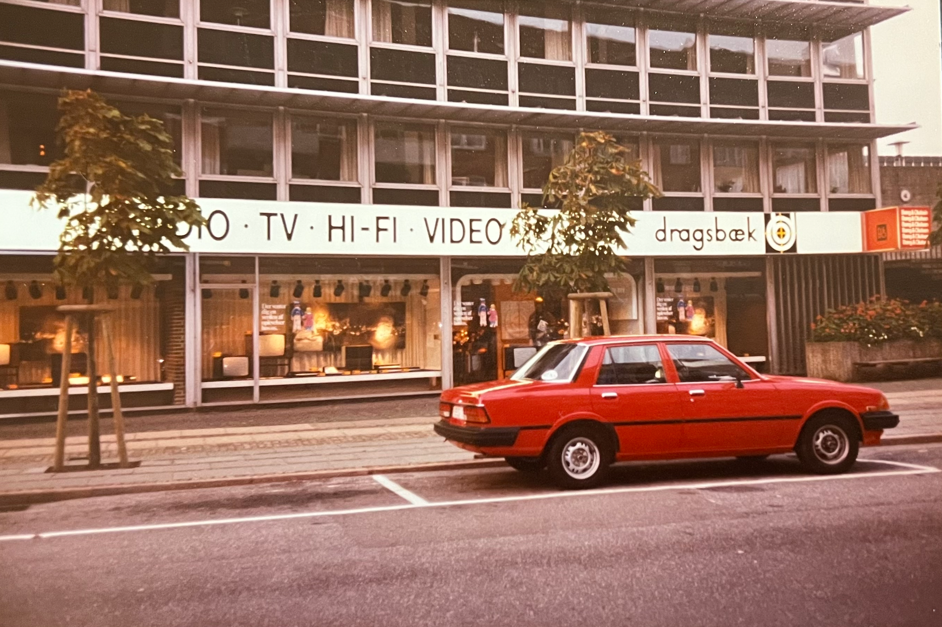 B&O Aalborg facaden i 1972