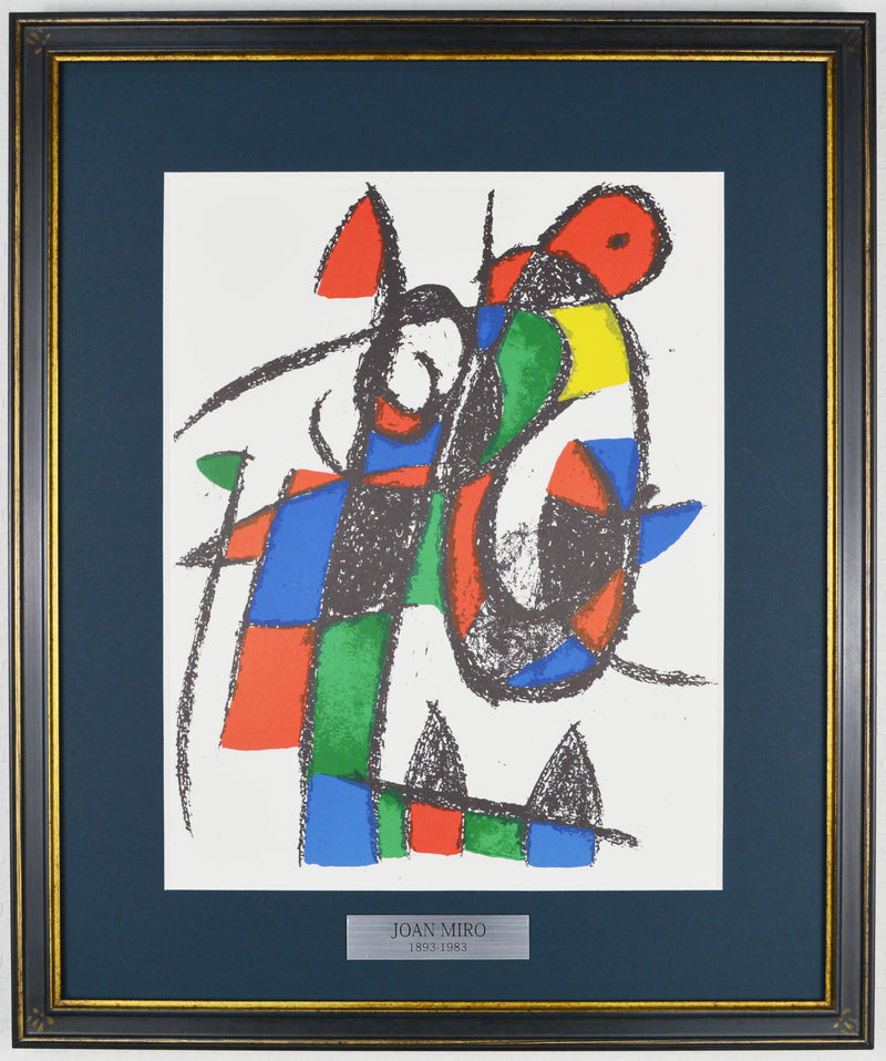 Joan Miro ジョアン・ミロ リトグラフ 版画 ic.sch.id