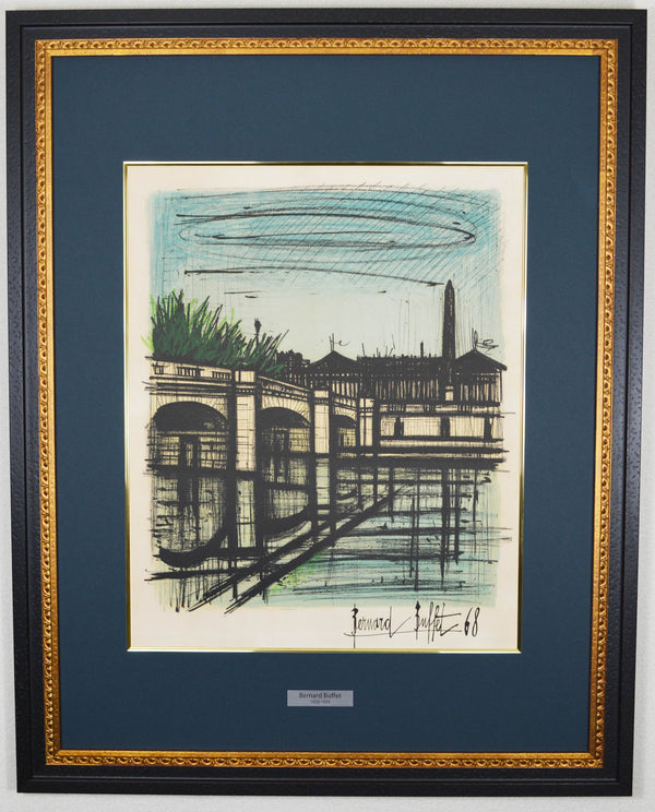 ベルナール ビュッフェ 『入口【BERNARD BUFFET LITHOGRAPHE Ⅱより