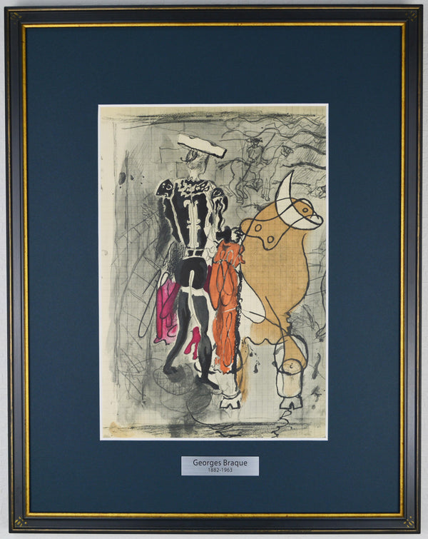 ブラック画集VARENGEVILLE Georges Braque 1968,-