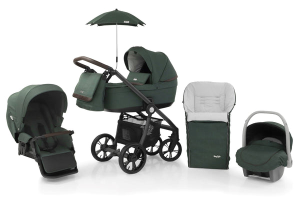 Babystyle Prestige 3 Active Chassis Travel System - Fern