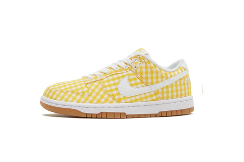 Nike Dunk Low Yellow Gingham