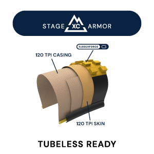 Stage XC Armor tire construction