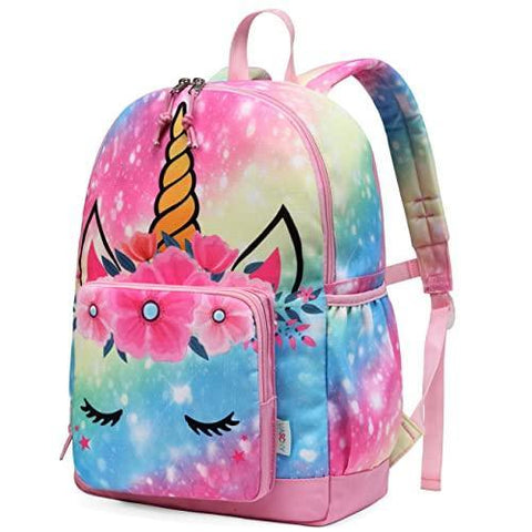 Toddler Backpack for Girls, 12.5” Unicorn Sequin Preschool Bookbag