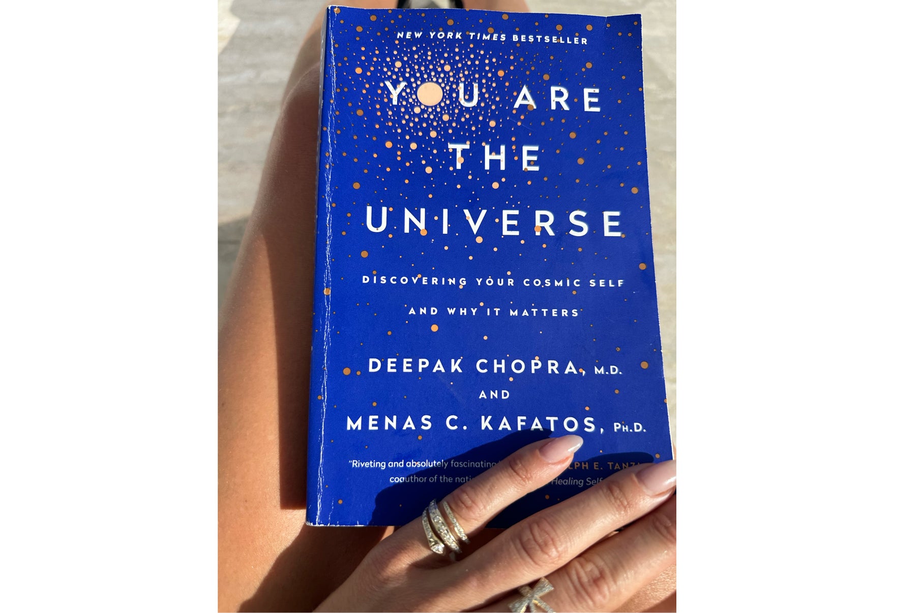 YOU ARE THE UNIVERSE book cover By Deepak Chopra & Menas C. Kafatos