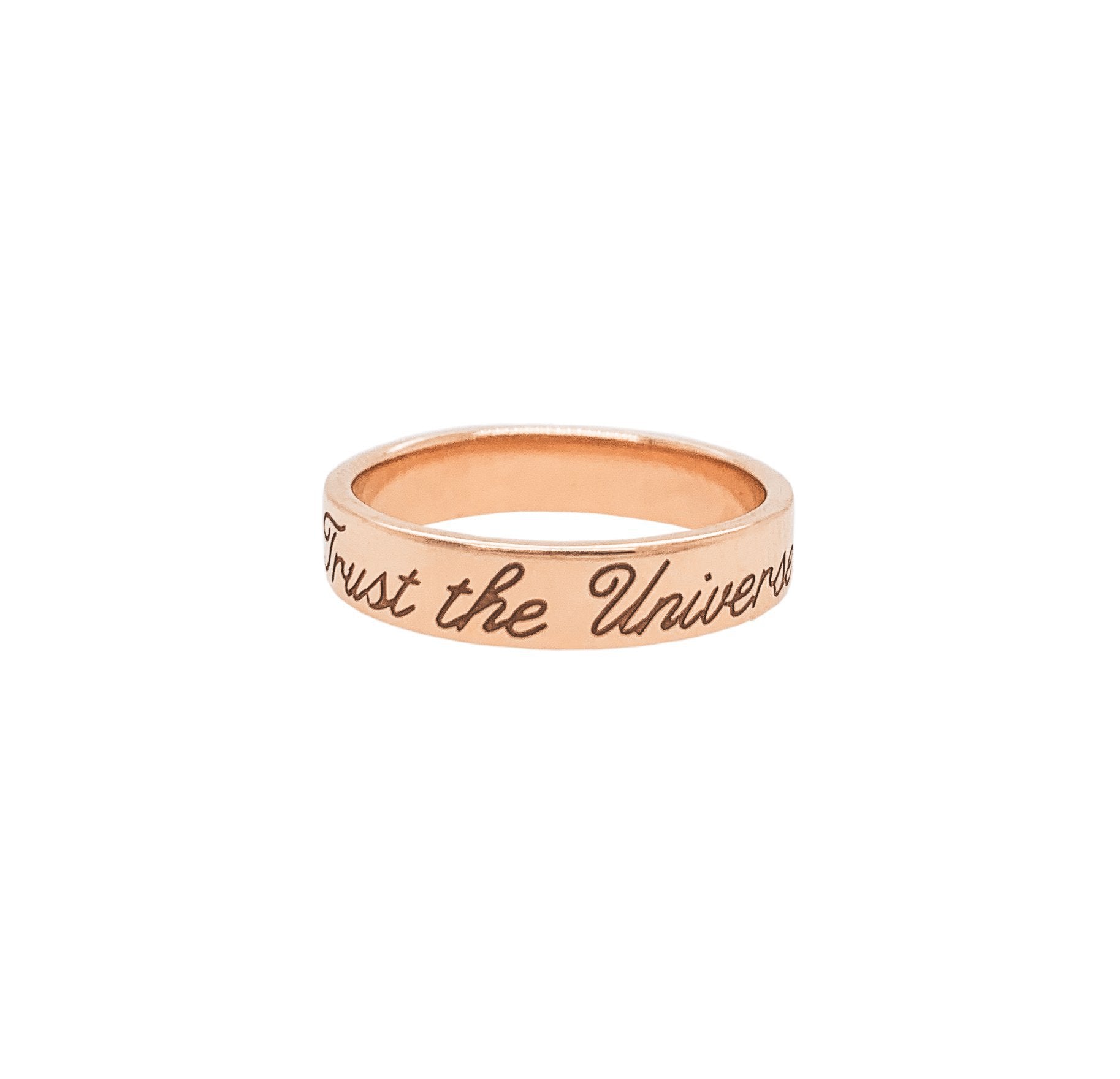 11:11 "Trust The Universe" Band with Star Set Diamonds