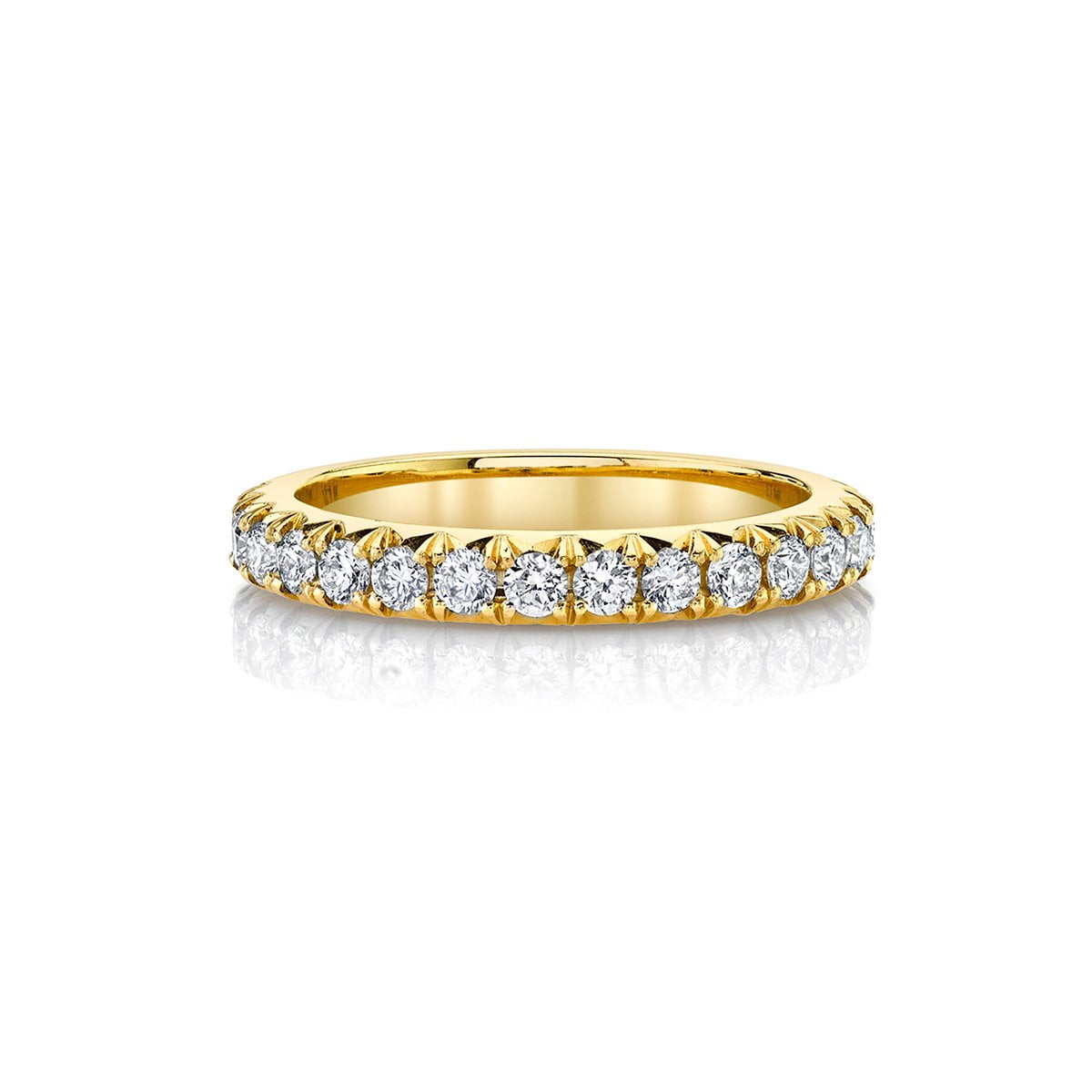 French Pavé Eternity Band