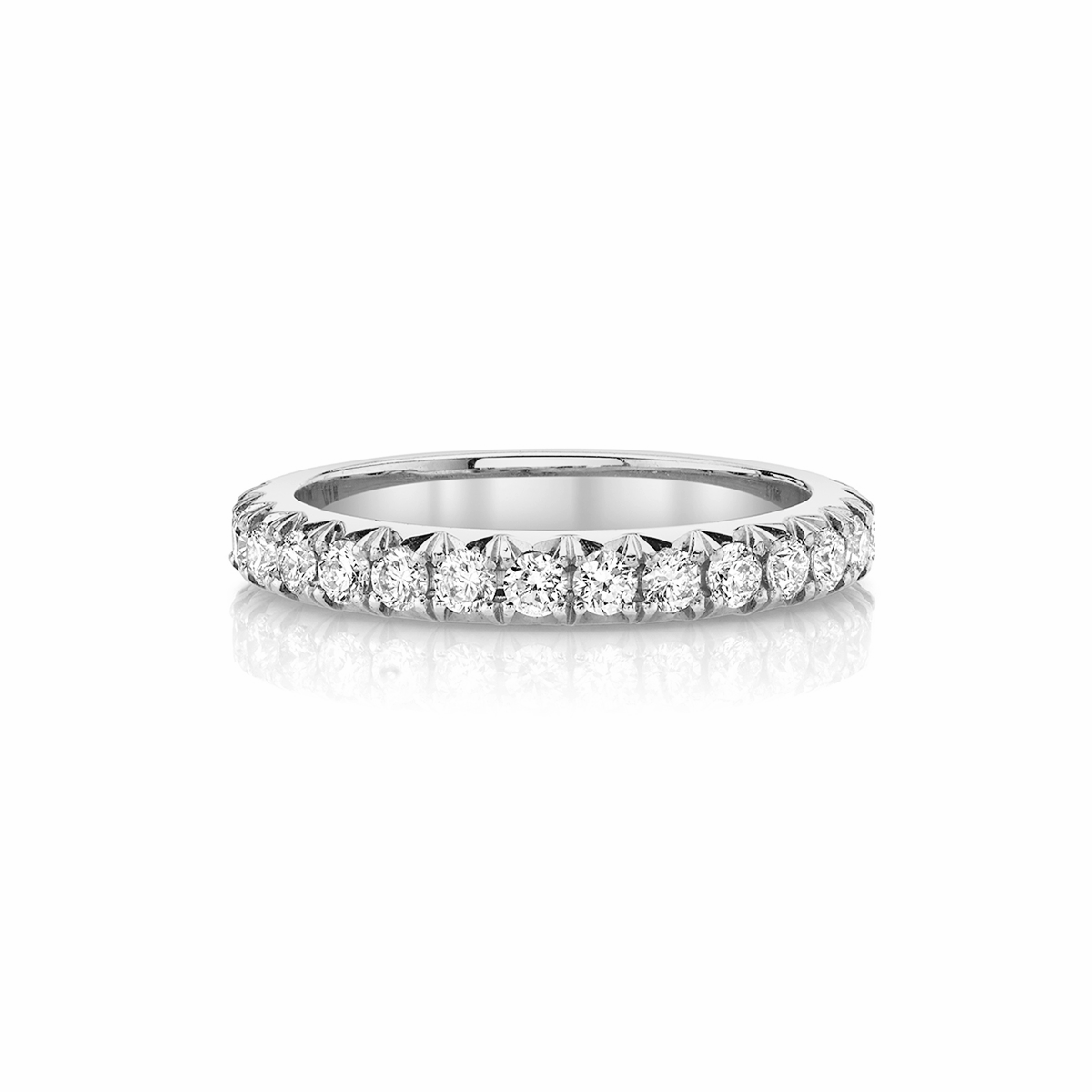 French Pav  Eternity Band