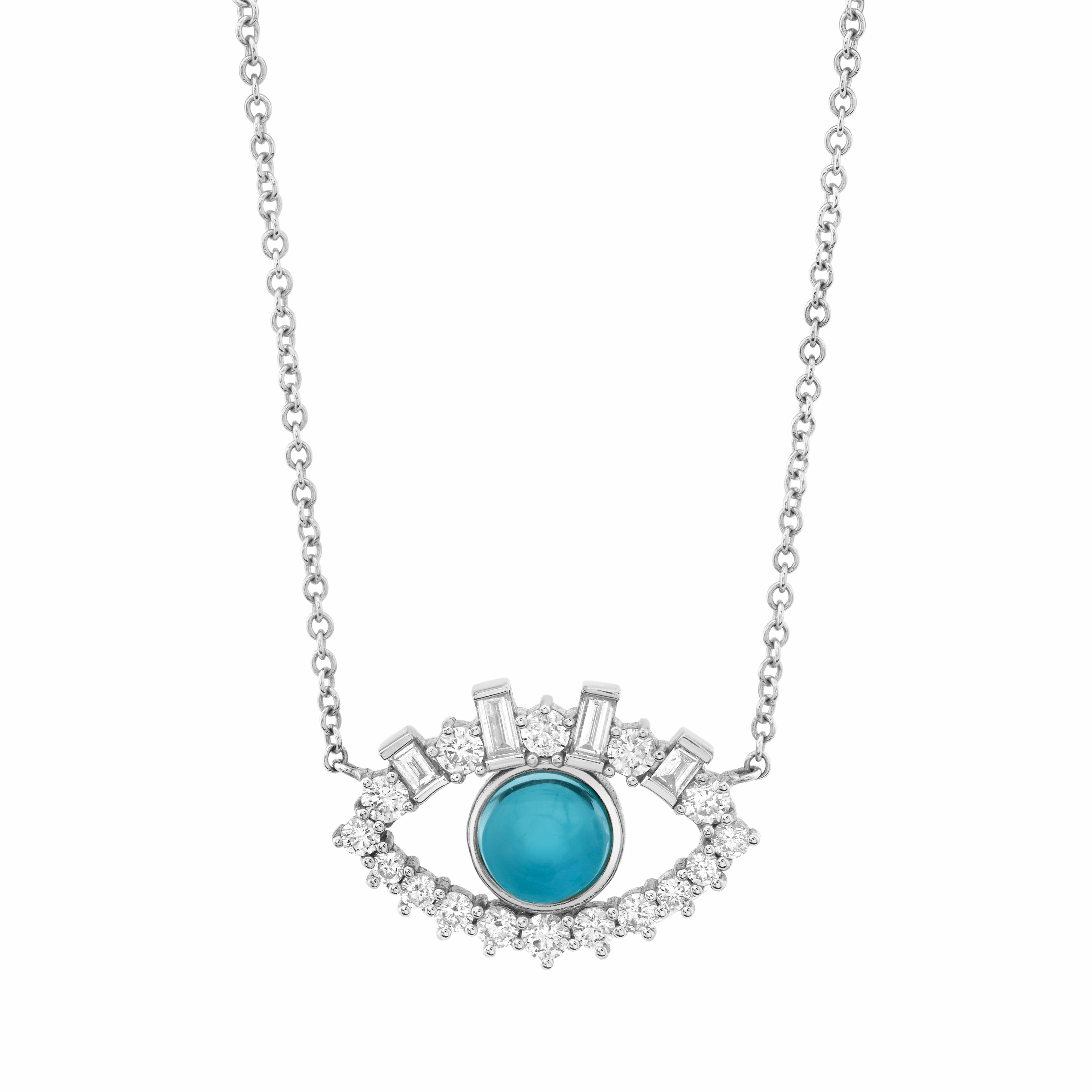 third eye diamond necklace