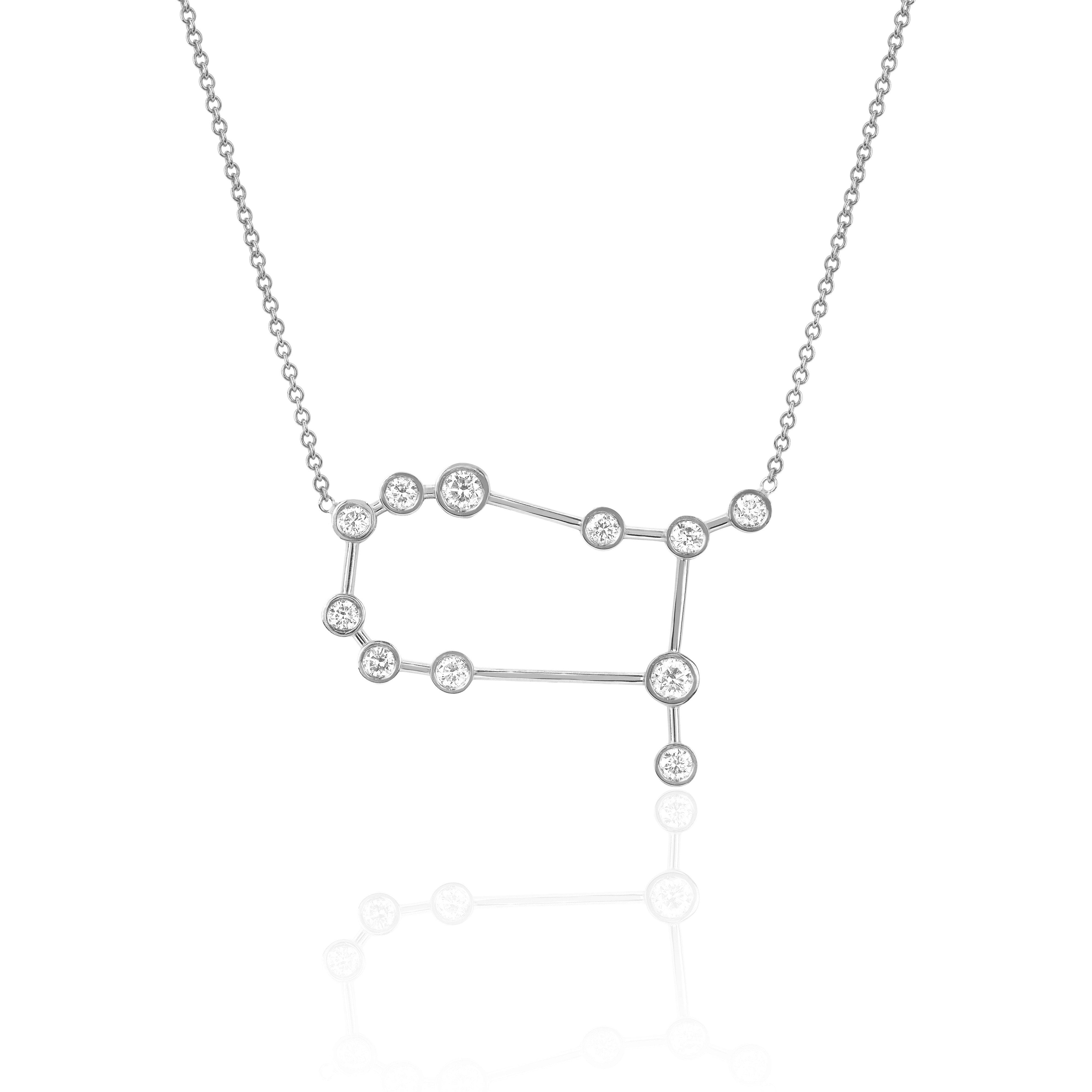 constellation diamond necklace