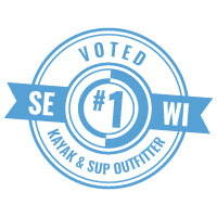 Voted #1 Kayak and SUP Outfitter in SE Wisconsin