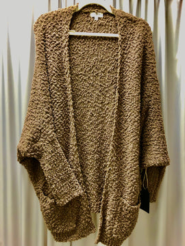 Popcorn Sweater - Brown