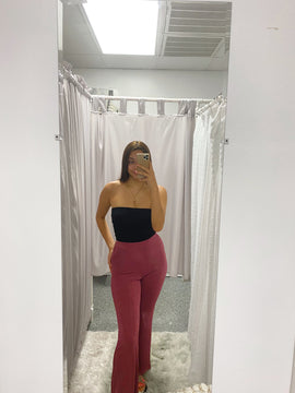 Plum Spandex Pants