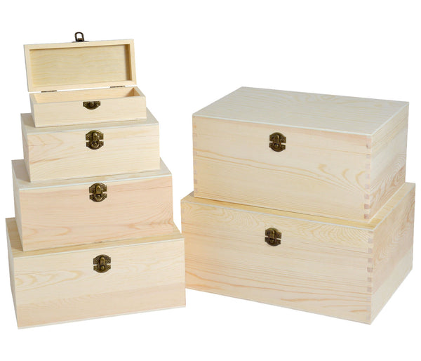 Holzboxen mit Deckel günstig kaufen -  – Vitrine24