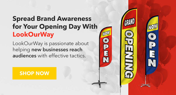 spread awareness about your grand opening event with lookourway