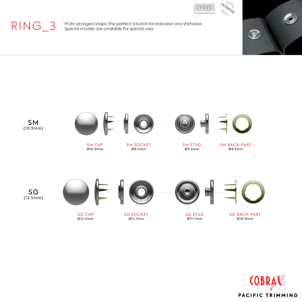 Cobrax Ring 3 Dome Type Description