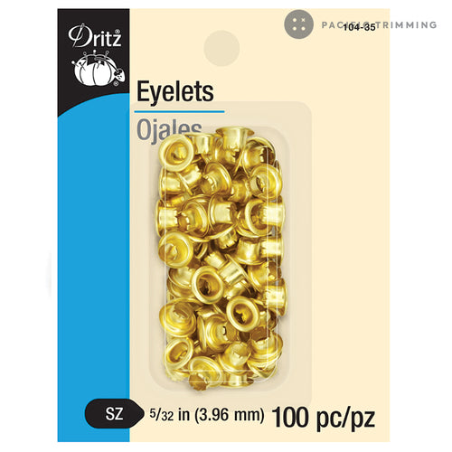 Dritz Eyelet Kit Brass