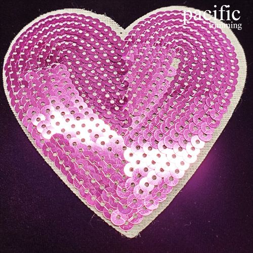 2 Pieces 3 Sequin Heart Patches – Trim 2000 Plus