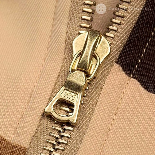 Riri Zippers Limited Edition With Silver And Gold Finish 