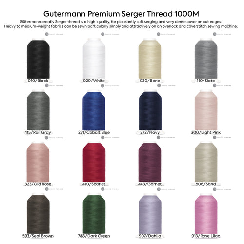 Gutermann Sew All Thread 250M 139 Colors 