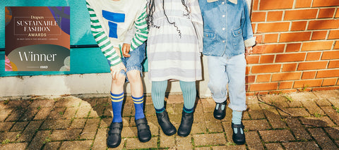 3 KIDS WEARING SCHOOL SHOES AND SCHOOL BOOTS