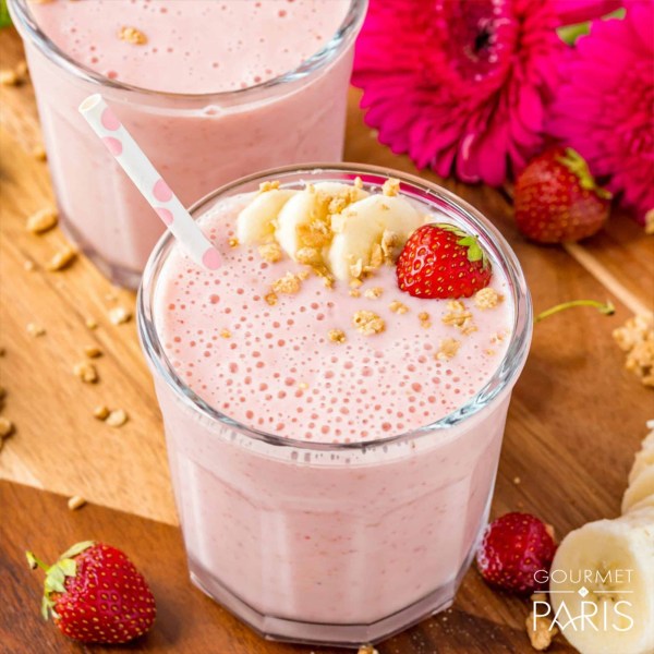 Strawberry Banana Smoothie | Gourmet de Paris | The French Epicerie in  Vietnam