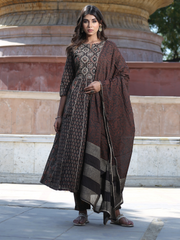 https://featherscloset.com/collections/bagru/products/bagru-black-cotton-printed-trired-maxi-dress