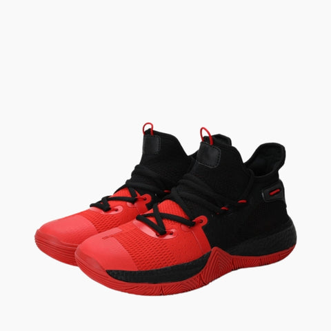 womens black and red basketball shoes