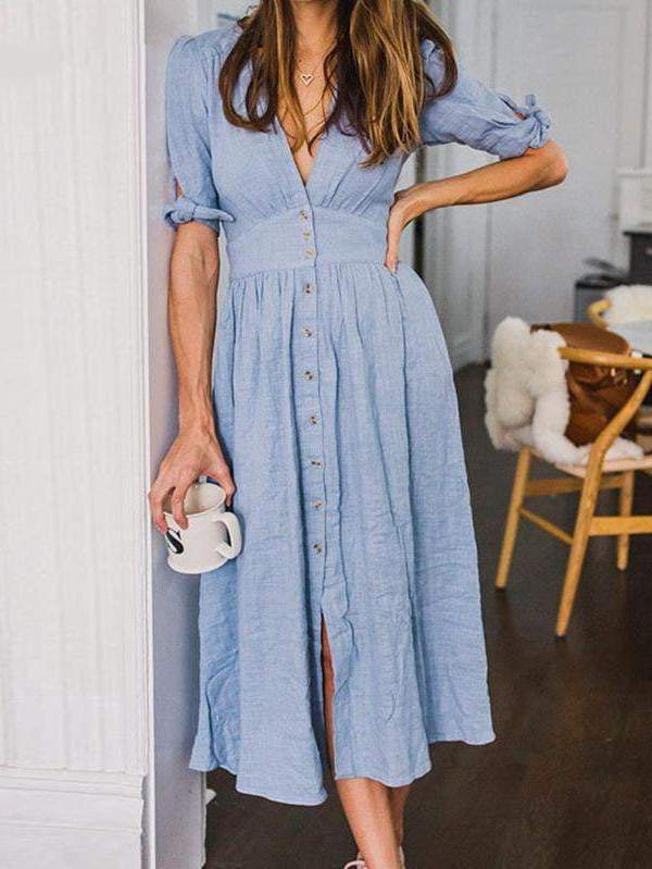 casual midi dress