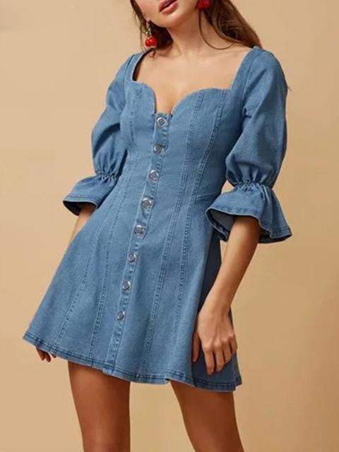 denim party wear