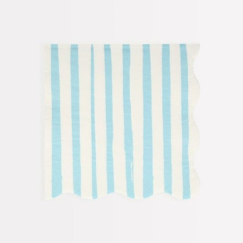 Blue Stripe Large Napkins