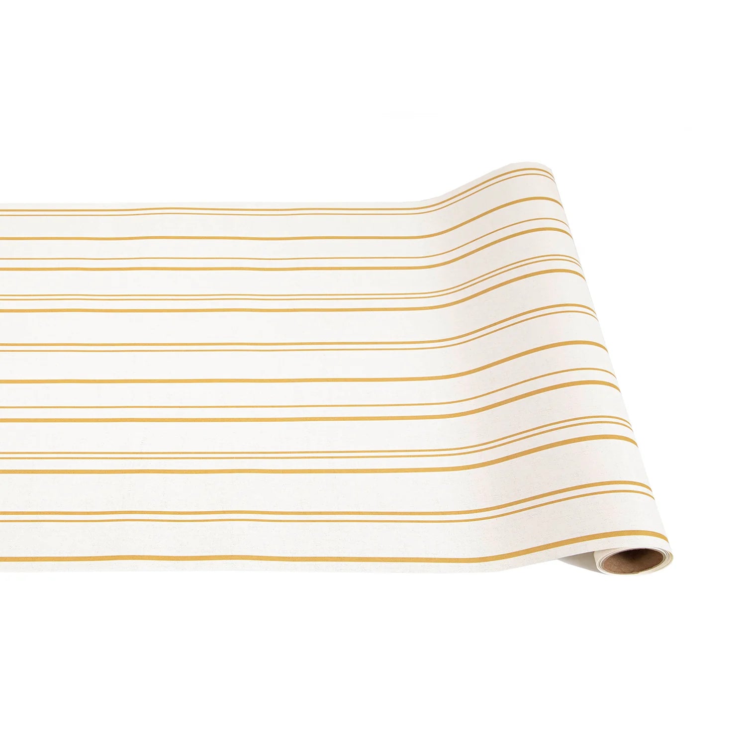 Antique Gold Stripe Table Runner