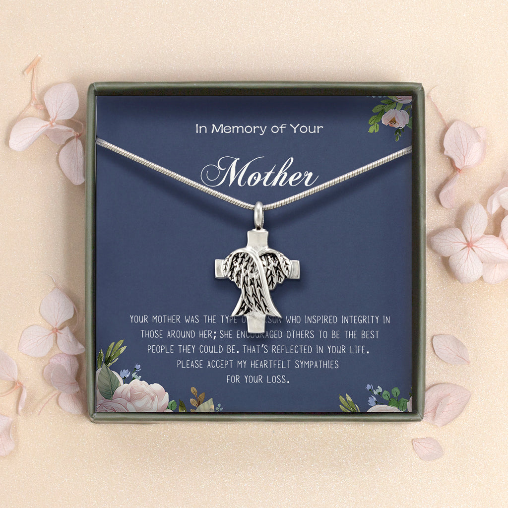 Glass Memorial Necklace – Ashes in Art Glass