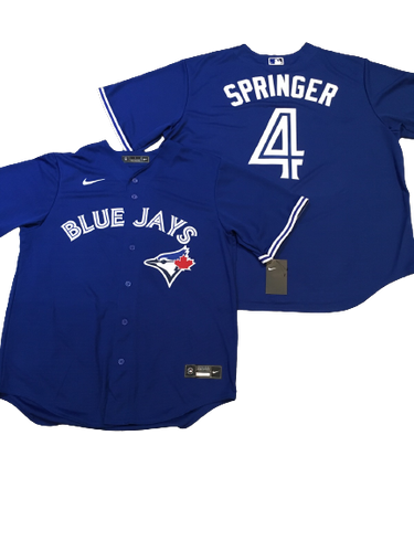 Nike George Springer Toronto Blue Jays Youth Royal Alternate Replica Player  Jersey